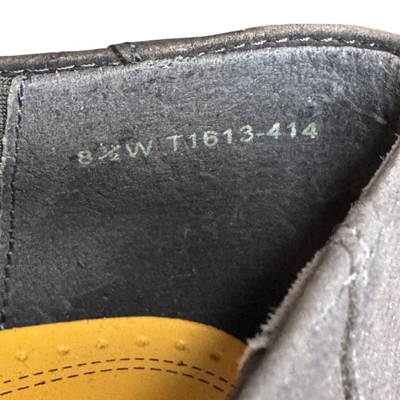 Trotters Jenn Laser Loafer leather suede navy women’s 8.5 Wide shoes career - Picture 8 of 9